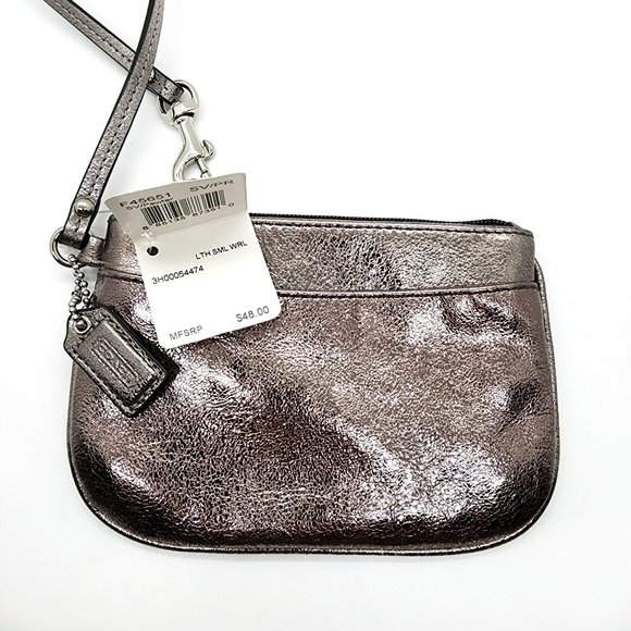 Coach Wristlet (Pewter) - Picture 1 of 3